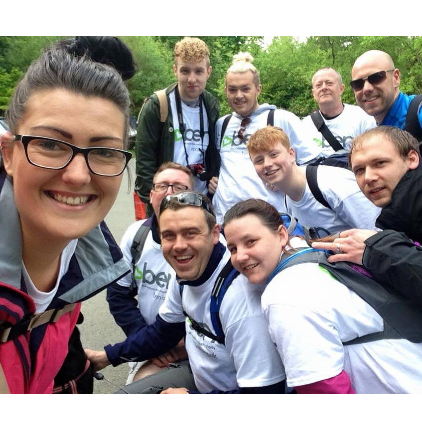 The team at base camp