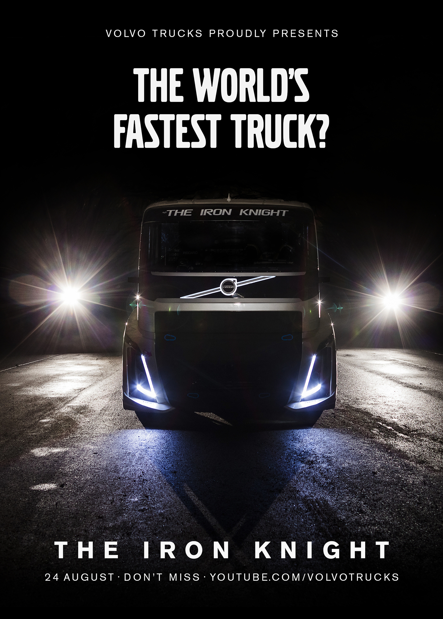‘The Iron Knight', Volvo's New CustomBuilt Truck Sets Out To Break