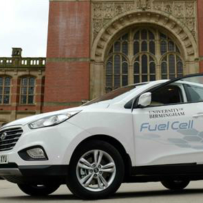 hydrogen fueled car