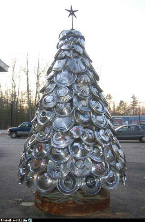 hubcap tree