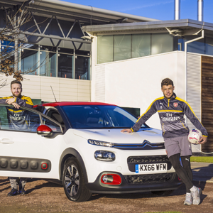 Citroën C3 Film Arsenal Players