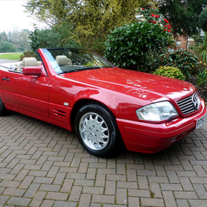 1996 Mercedes Benz SL500 COYS Spring Classics