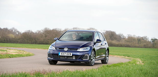 Golf GTE Advance five-door hatch – Atlantic Blue (plug-in hybrid)