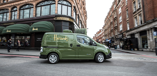 All-electric Nissan e-NV200