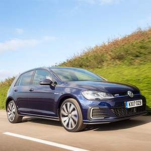 Golf GTE Advance five-door hatch – Atlantic Blue (plug-in hybrid)
