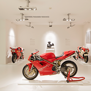 Sunday openings throughout the summer for the Ducati Museum