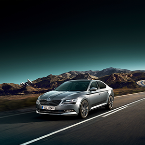 ŠKODA SUPERB with new equipment