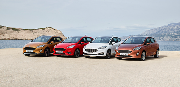 The stylish Ford Fiesta – Europe’s best-selling car in March 2017