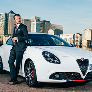 Alfa Romeo partners with British tailor Hawes & Curtis