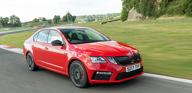 The heat is on as ŠKODA unleashes new Octavia vRS 245 in the UK