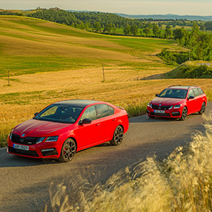 The new ŠKODA OCTAVIA vRS 245