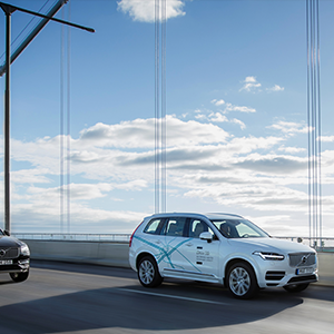 Volvo XC90 Drive Me test vehicle