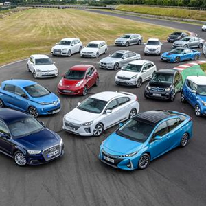 UK pure-electric and plug-in hybrid cars