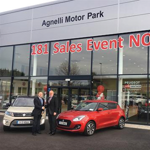 Suzuki Ireland partners with Agnelli Motor Park