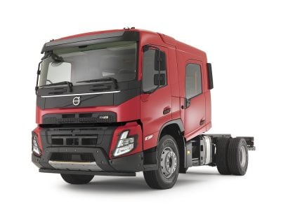 New Modern Fire Truck Based on Volvo FMX 500 Editorial Stock Image