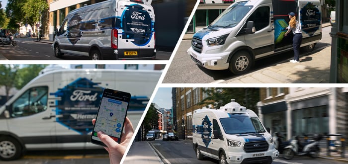 autonomous delivery vans