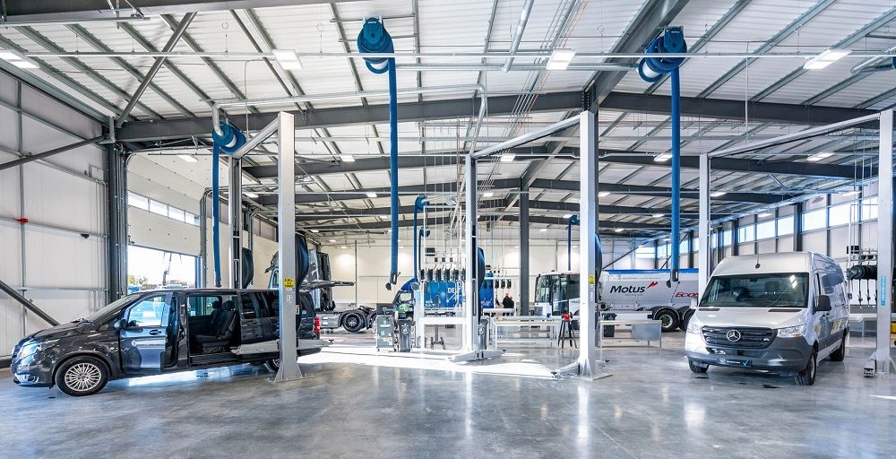 Motus Truck & Van open flagship MercedesBenz service & parts centre Motus Truck & Van open flagship MercedesBenz service & parts centre