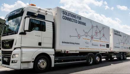 Connected automated HGVs