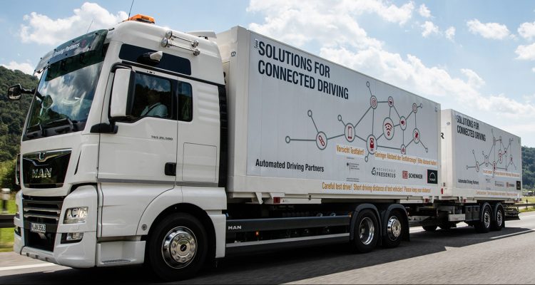 Connected automated HGVs