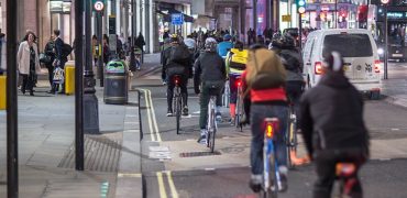 Cyclists-in-London