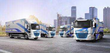 Range of DAF electric trucks