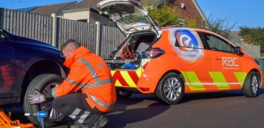 RAC Electric Recovery Van