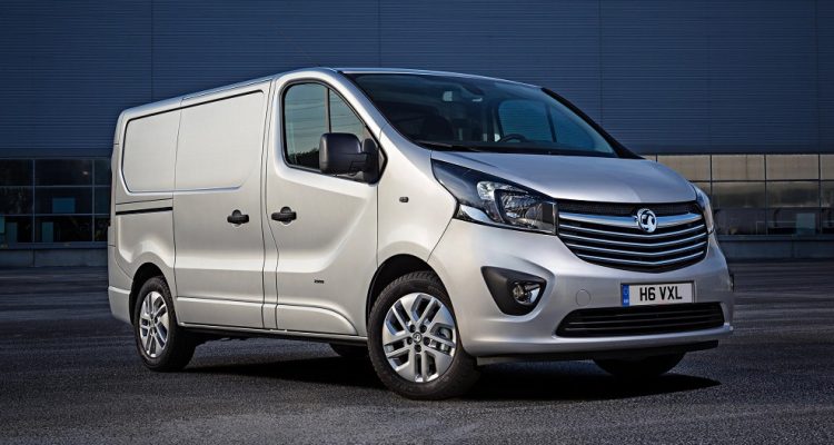 A van in Europe