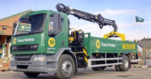 Travis Perkins Flatbed Truck