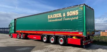 B H Cecil & Sones Krone trailer