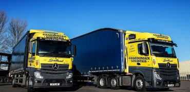 Caledonian Mercedes-Benx Actros trucks
