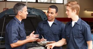 Automotive apprentices