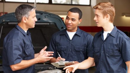 Automotive apprentices
