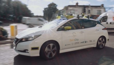 ServCity Autonomous Nissan Leaf