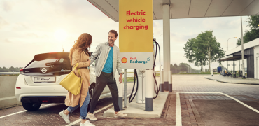 Shell charging point