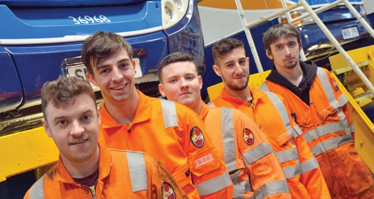 Stagecoach apprentices