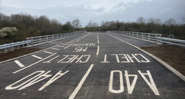 Completed M5 Bridge