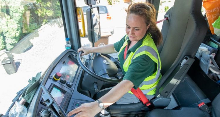 Veolia driver