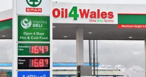 Welsh fuel prices