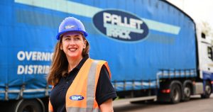 Caroline Green, chief executive at Pallet-Track