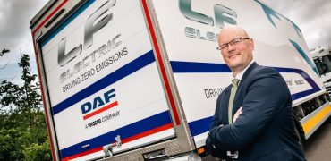managing director of DAF Trucks in the UK, Laurence Drake