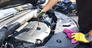 Checking Oil MOT