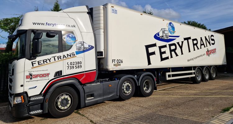 Ferytrans chilled trailer