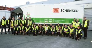 DB Schenker visit Volta Trucks