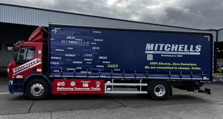 Mitchells of Mansfield's Renault Trucks E-Tech D Wide
