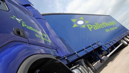 Palletways articulated lorry