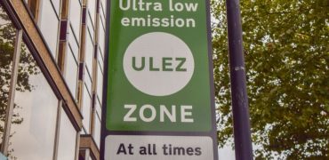 ULEZ Boundary sign