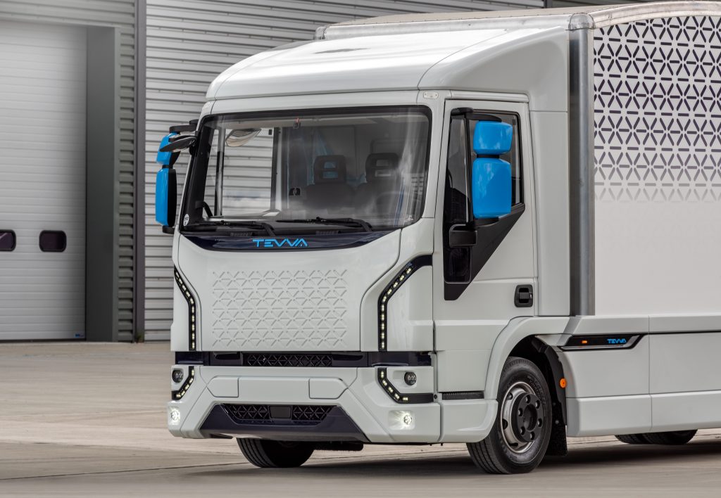 Tevva 7.5t electric truck eligible for UK plugin truck grant
