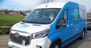 Tradebe Healthcare electric van