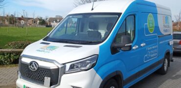Tradebe Healthcare electric van