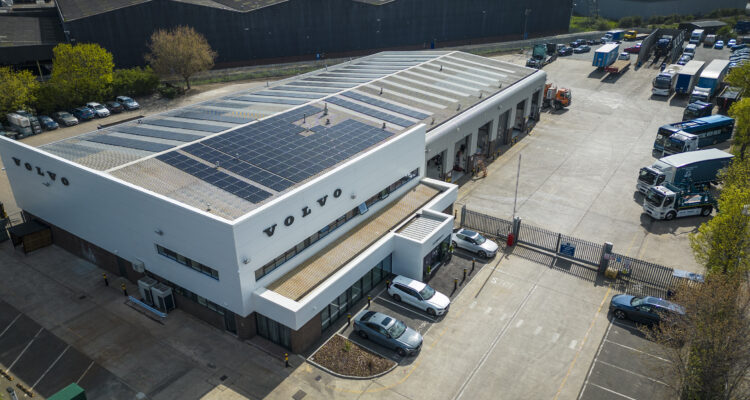 Volvo Trucks new dealership in Croyden